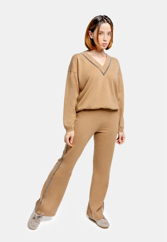 Утепленные брюки KEY TALER песочный купить,NaN