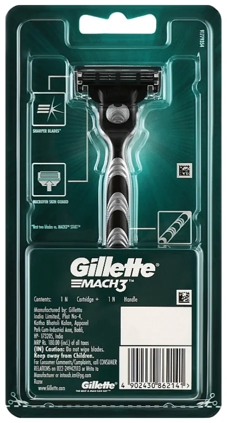 Бритвенный станок Gillette Mach3  купить,NaN