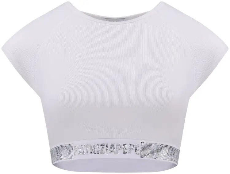Топ Patrizia Pepe белый купить,NaN
