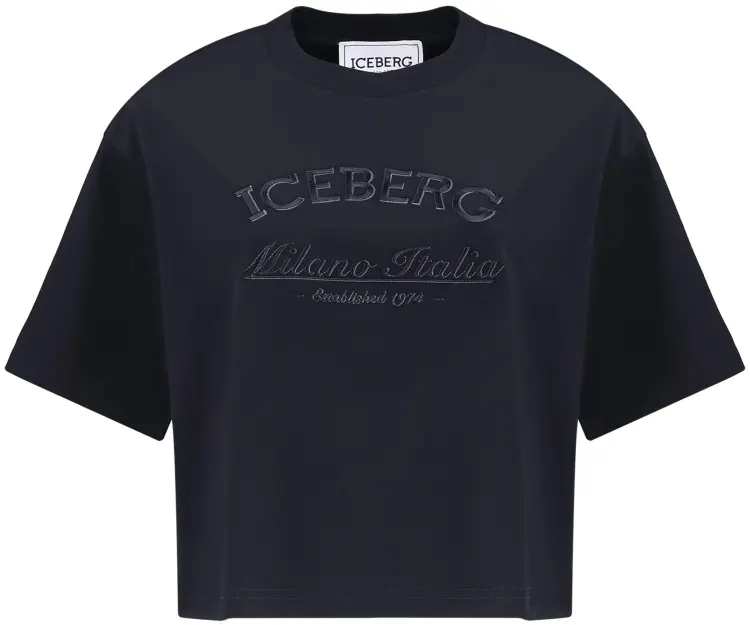 Футболка ICEBERG черный купить,NaN