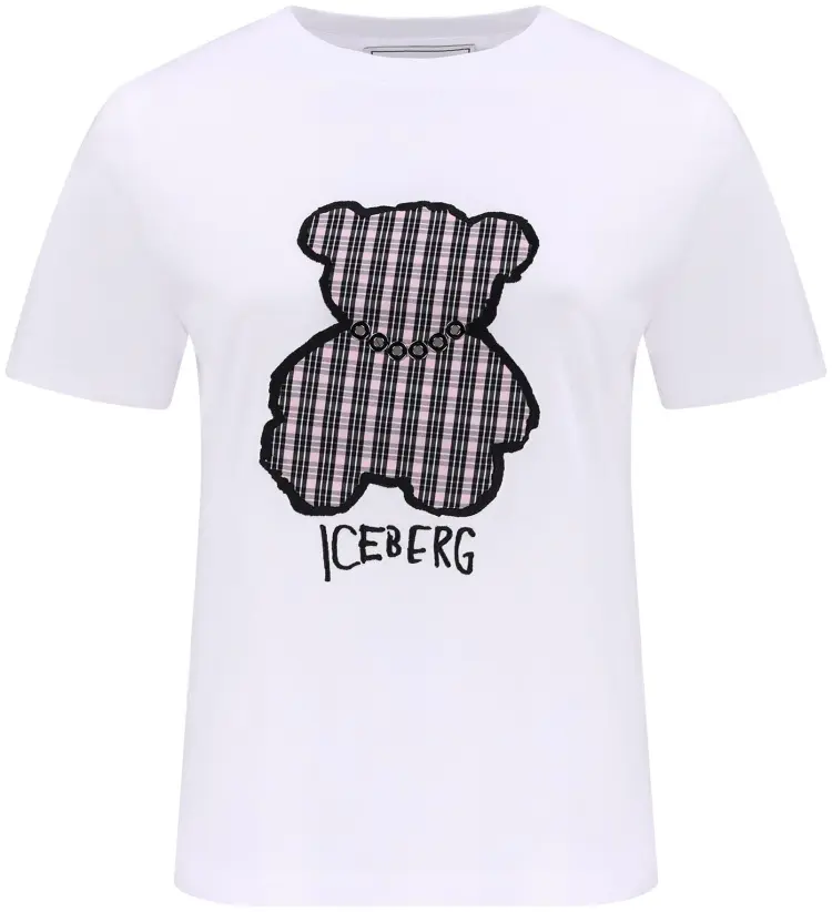 Футболка ICEBERG белый купить,NaN