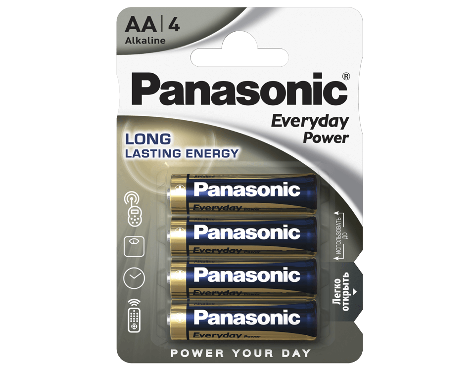 Батарейки Panasonic LR6REE/4BR AA