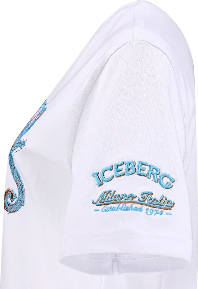 Футболка ICEBERG белый купить,NaN