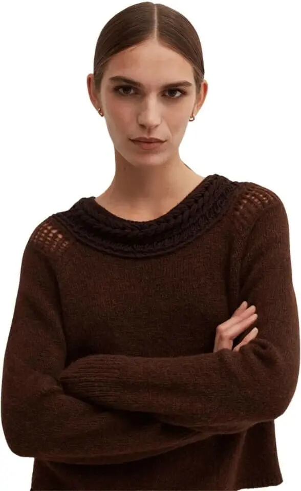 Кофта STEFANEL коричневый купить,NaN