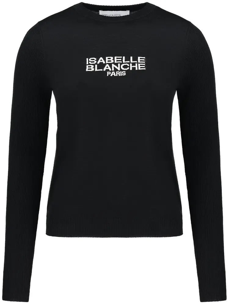 Джемпер ISABELLE BLANCHE черный купить,NaN