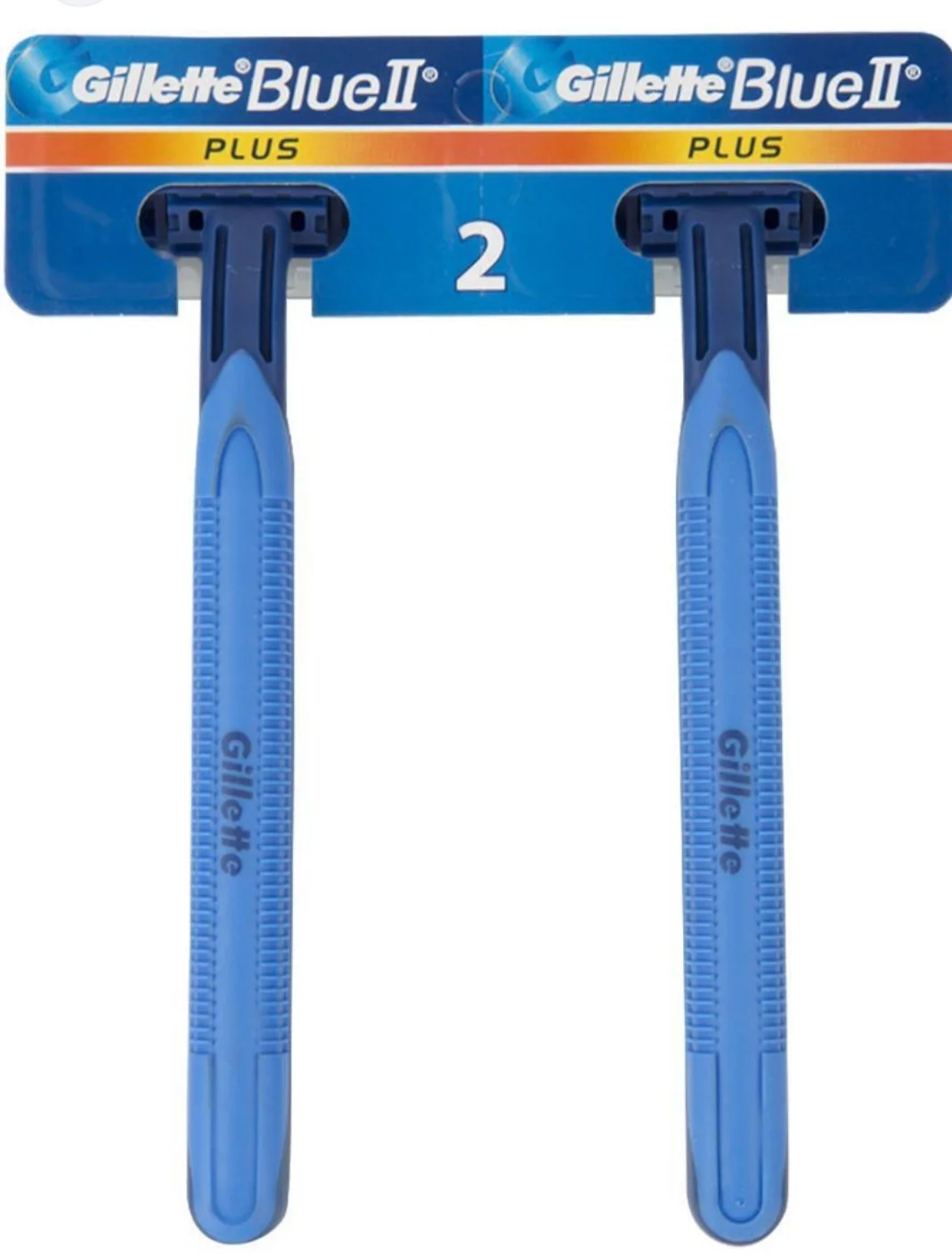Бритвенный станок Gillette Blue II Plus 2шт купить,NaN