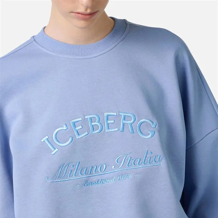 Свитшот ICEBERG светло-сиреневый купить,NaN