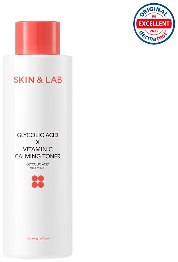 SKIN&LAB тонер Glycolic Acid X Vitamin C Calming Toner 180 мл купить,7500