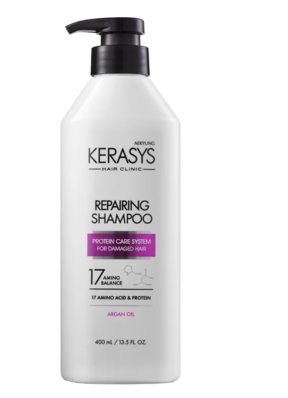 Шампунь KeraSys Repairing 17 Amino Balance 400мл купить,NaN