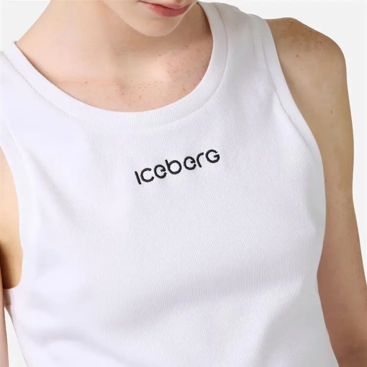 Топ ICEBERG белый купить,NaN