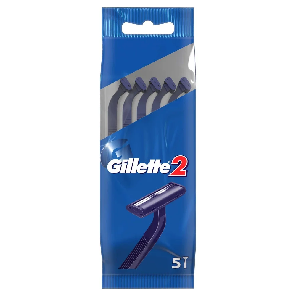 Бритвенный станок Gillette 2 5шт купить,NaN