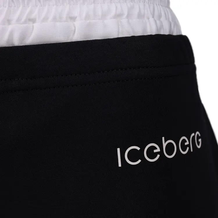 Спортивные брюки ICEBERG черный, белый купить,NaN