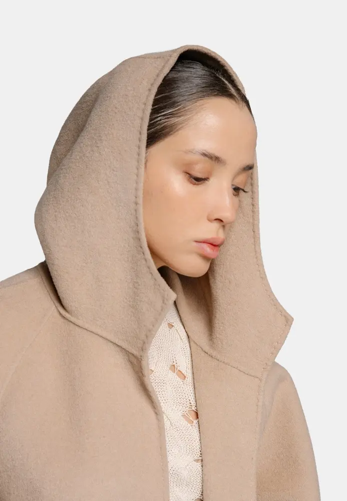 Пальто KEY TALER бежевый купить,NaN