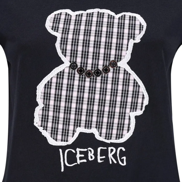 Футболка ICEBERG черный купить,NaN