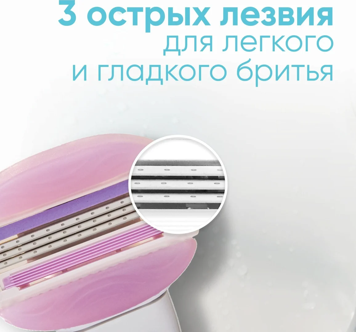 Бритвенный станок Gillette Venus Comfortglide Breeze + сменные кассеты 2 шт  купить,NaN
