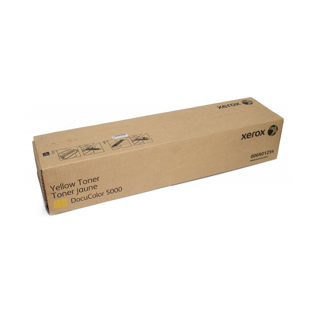 Тонер-картридж Xerox 006R01254 жёлтый купить,NaN