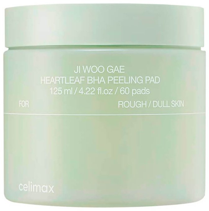 Патчи Celimax тканевые Ji Woo BHA Peeling Pad, освежающие 60 шт купить,4800