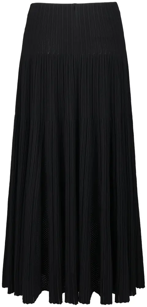 Плиссированная юбка OBLIQUE черный купить,NaN