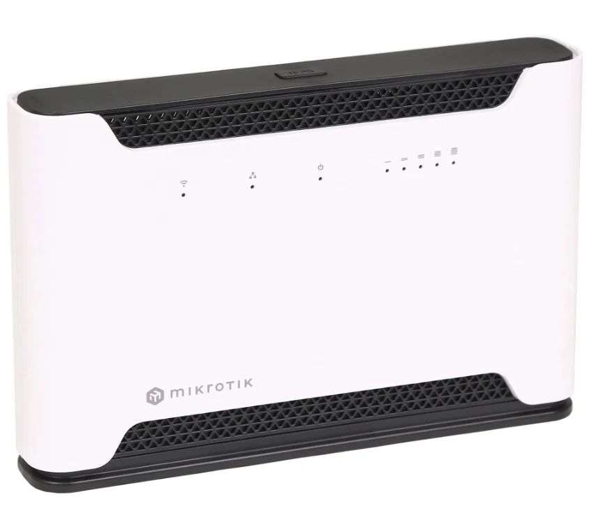 Маршрутизатор MikroTik Chateau LTE12 D53G-5HacD2HnD-TC&EG120K-EA бело-чёрный