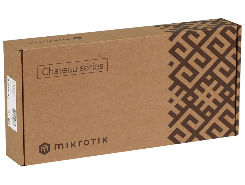Маршрутизатор MikroTik Chateau LTE12 D53G-5HacD2HnD-TC&EG120K-EA бело-чёрный