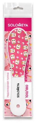 Solomeya педикюрная пилка 100\180 1 шт