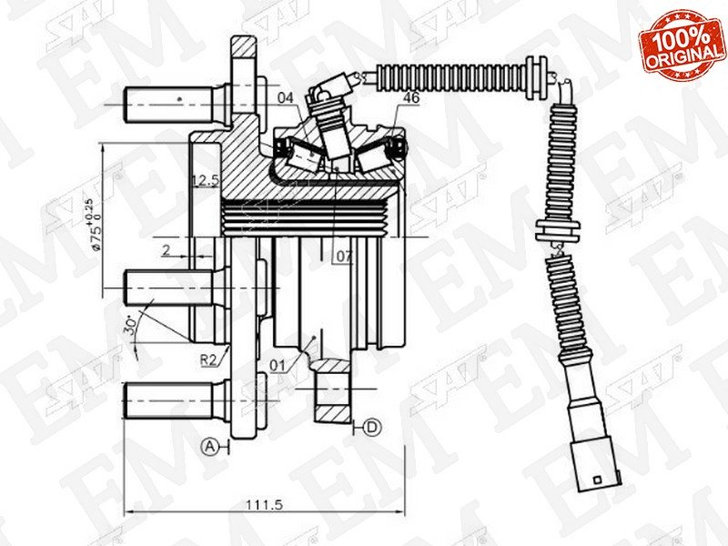 SAT ступица ST-41420-09702 купить,NaN