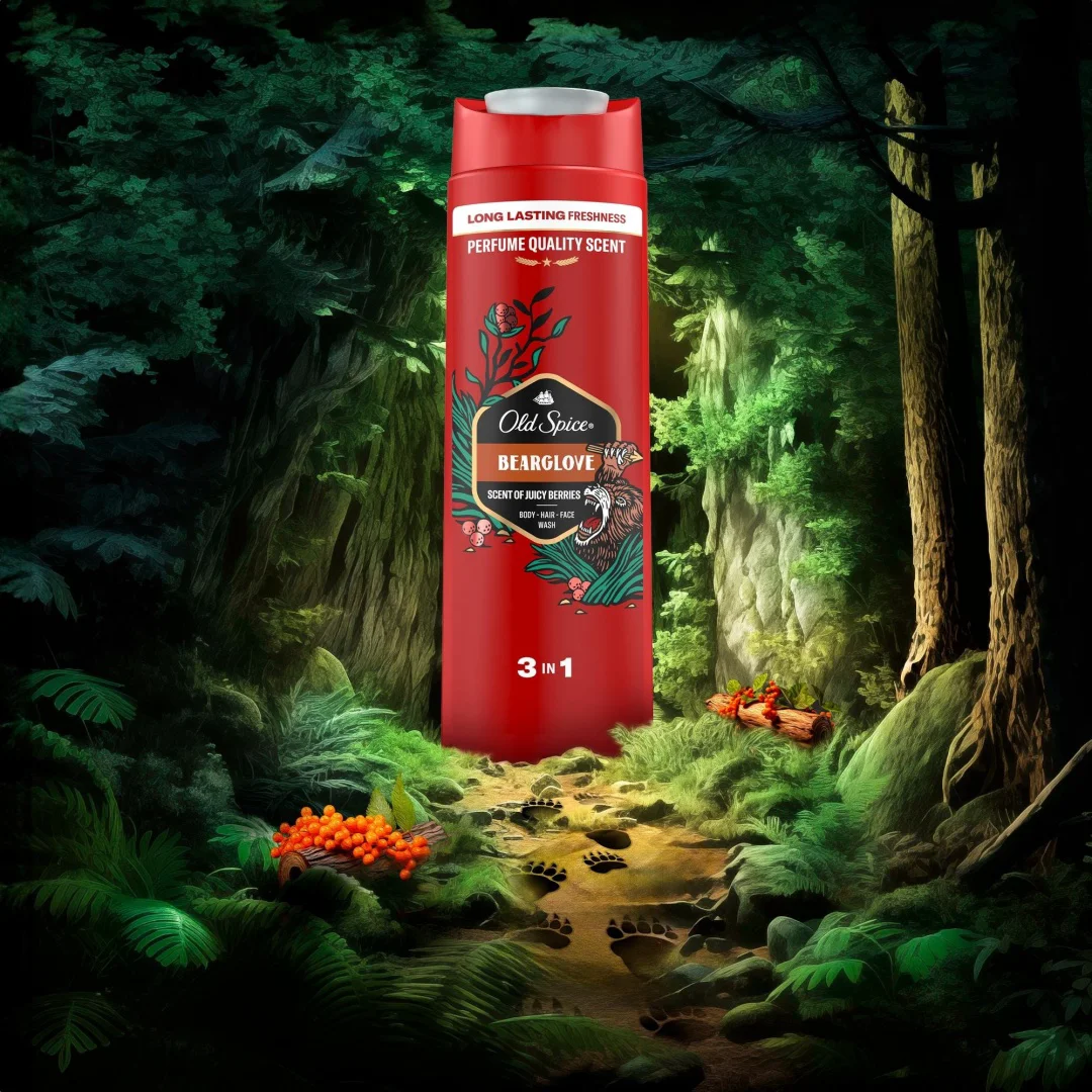 Гель-шампунь Old Spice Bearglove 2 in 1 400 мл - ForteMarket Гель-шампунь Old Spice Bearglove 2 in 1 400 мл купить,NaN