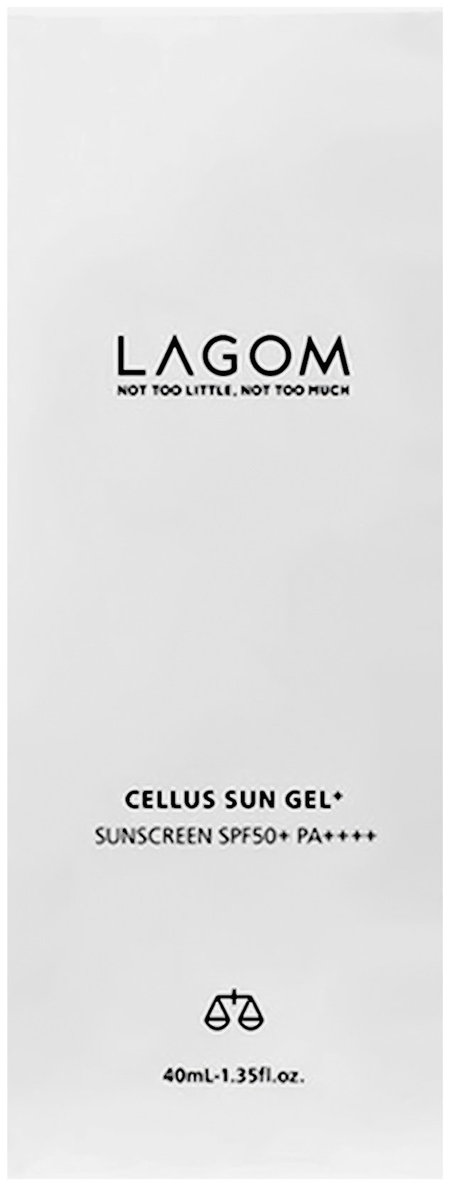 LAGOM крем Cellus Sun Gel Plus для лица 40 мл купить,9600