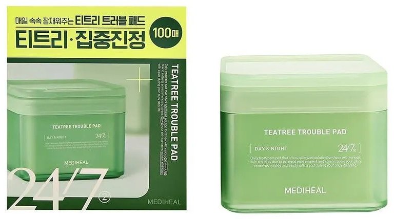 Mediheal тонер Teatree Trouble Pad 100 шт купить,10500
