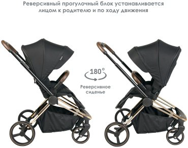 Коляска универсальная 2 в 1 iLovi Softi BLK Black, черный купить,NaN