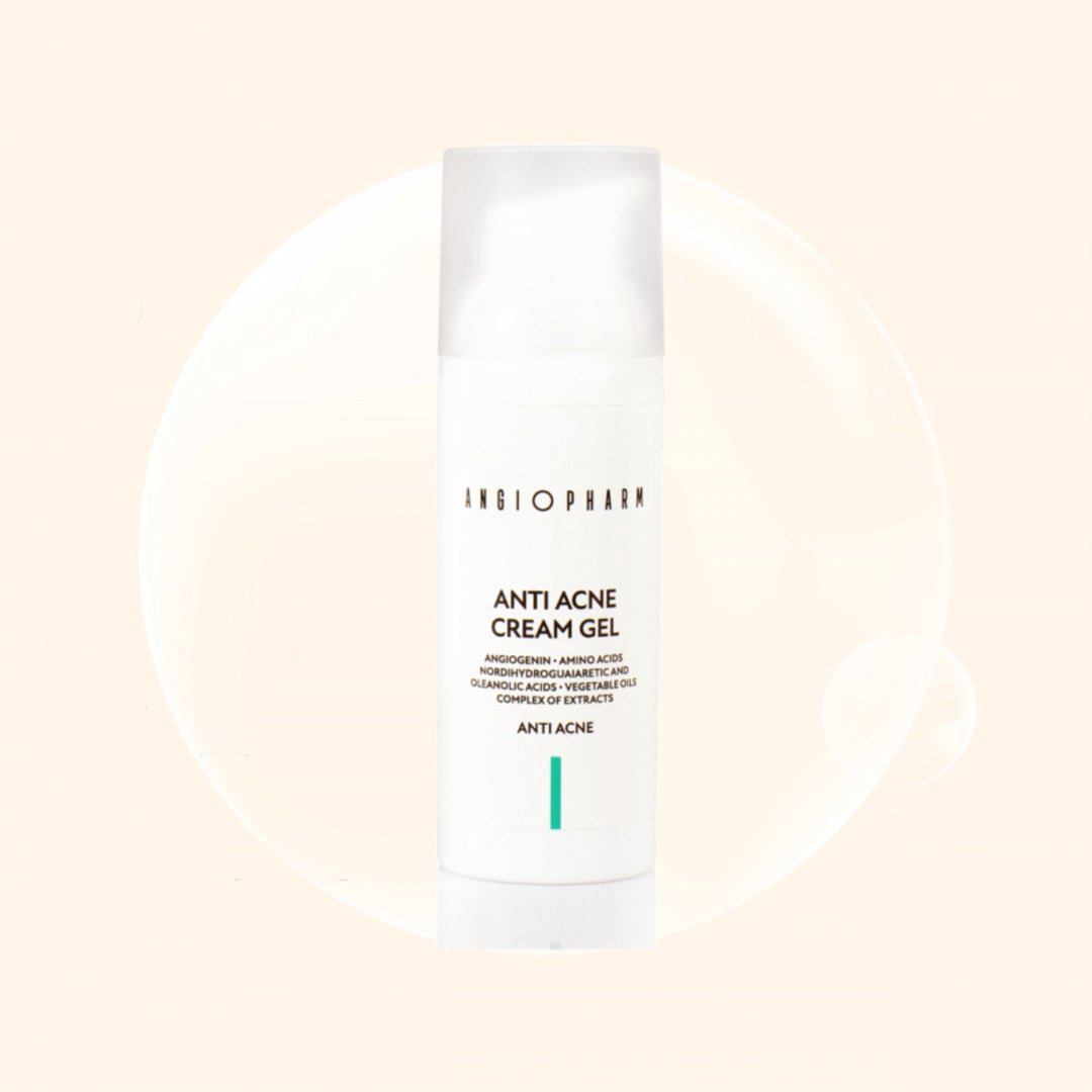 Крем-гель Angiopharm Anti Acne для лица 50 мл купить,NaN