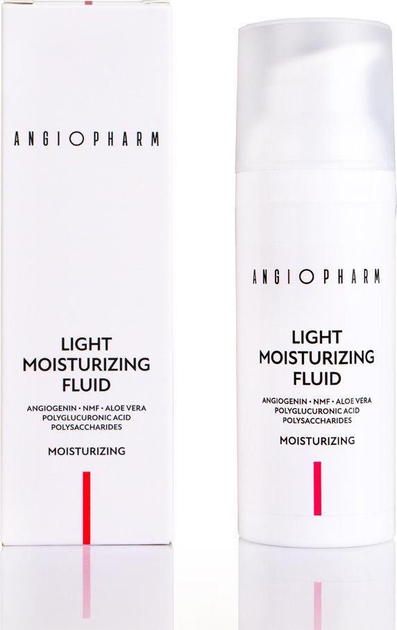 ANGIOPHARM флюид Light Moisturizing для лица 50 мл
