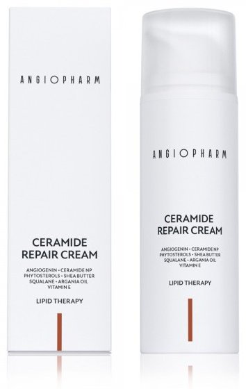 ANGIOPHARM крем Ceramide Repair для лица, для зоны декольте 50 мл