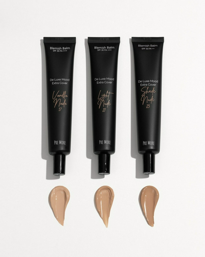 PRE MORE De Luxe Mood Extra Cover BB крем 17 Vanilla Nude 50 мл