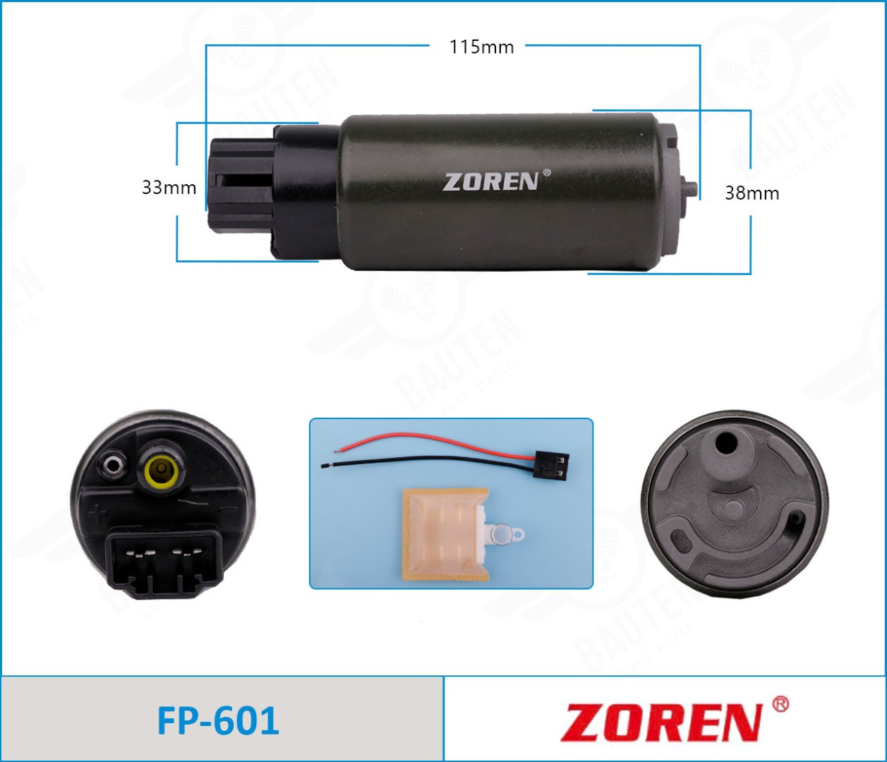 Топливный насос ZOREN ZR380301 купить,NaN