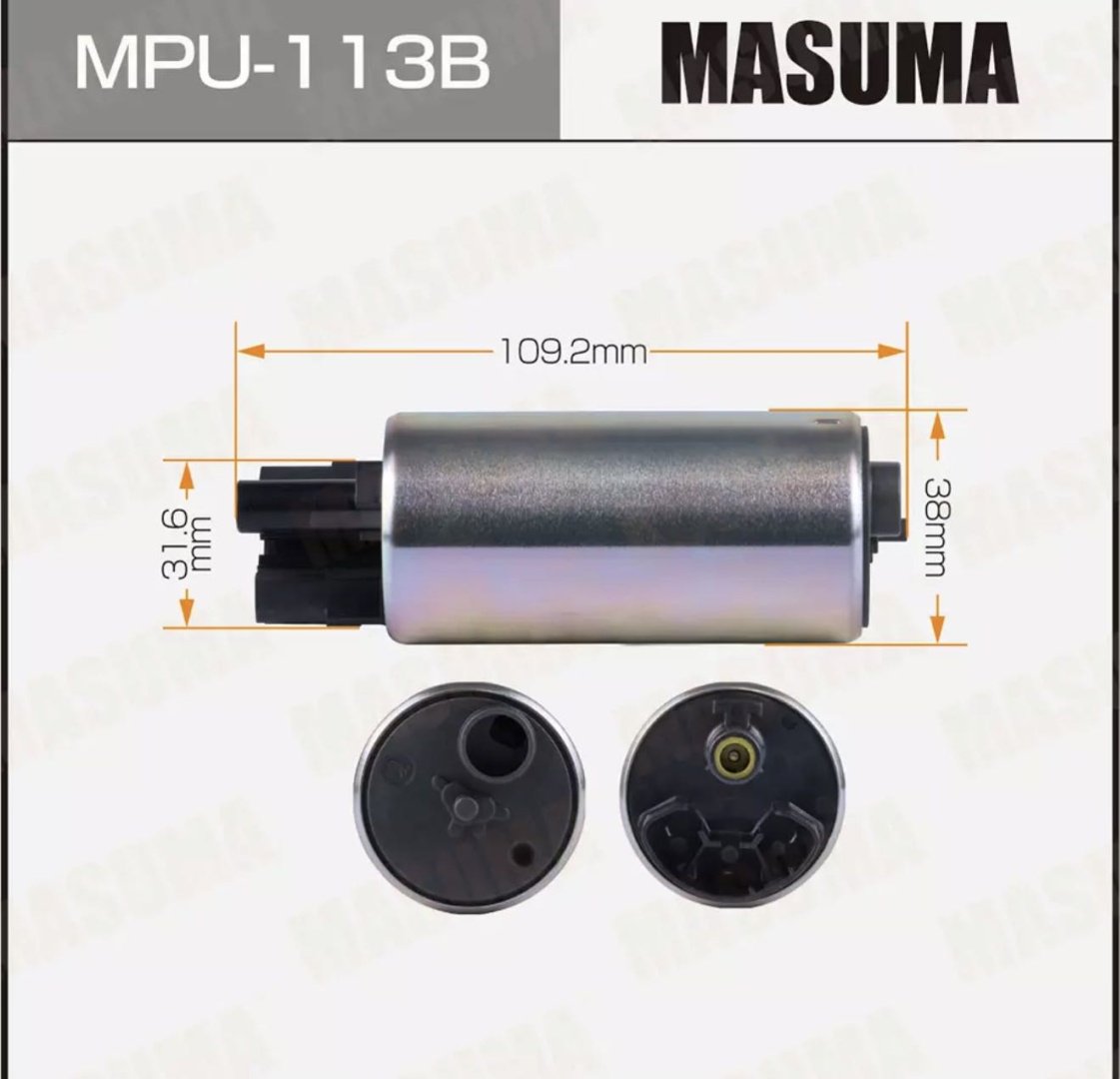 Топливный насос MASUMA Mpu-113B - ForteMarket Топливный насос MASUMA Mpu-113B купить,NaN