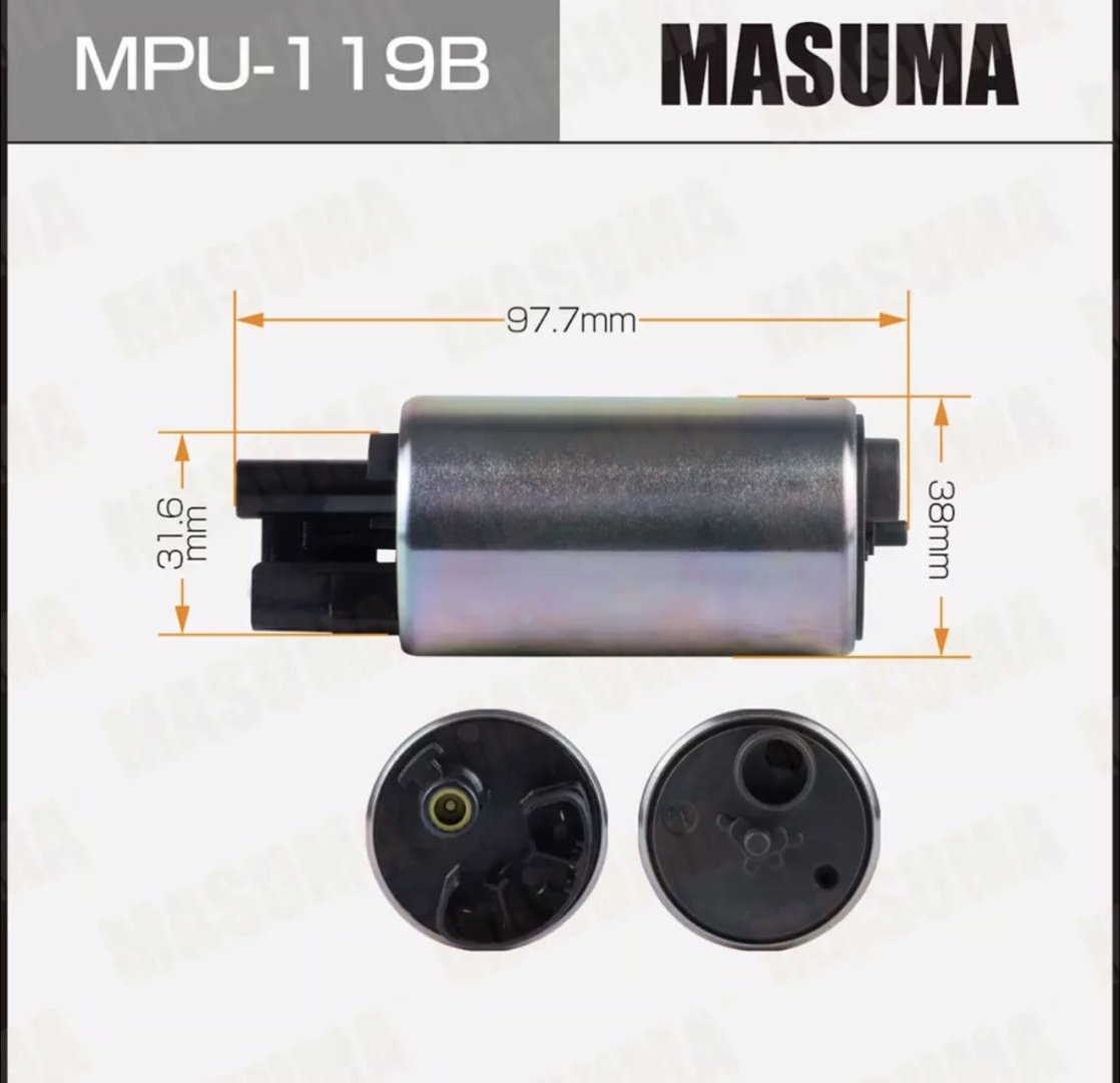 Топливный насос MASUMA MPU-119B купить,NaN