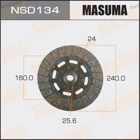 MASUMA диск сцепления NSD134