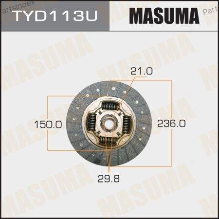 Masuma Диск Сцепления TYD113U