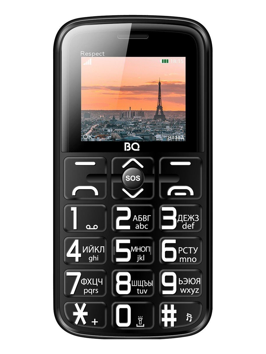 Мобильный телефон BQ 1851 Respect Black