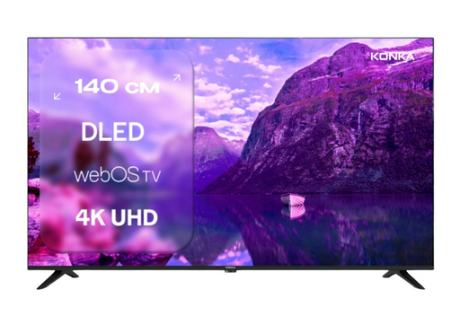 Телевизор Konka 55" KT55-U683WB DLED 4K UltraHD Black