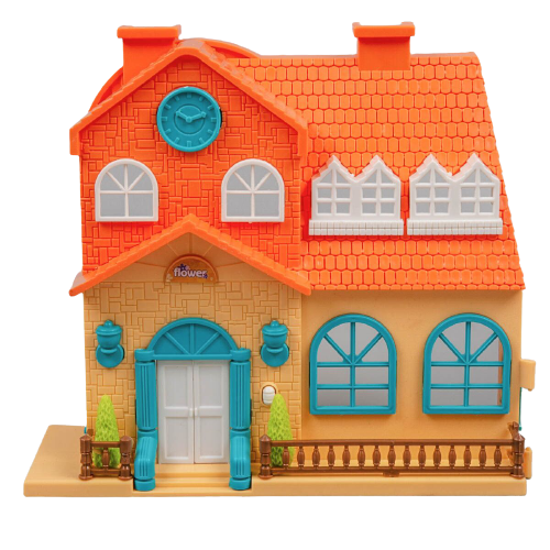  Игровой набор Barmila Домик для мини-куклы с 2 куклами 60218E купить,NaN