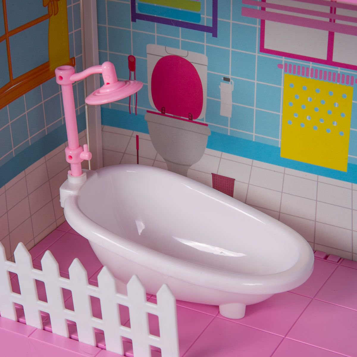 Игровой набор DIY Вилла с куклами 668-51A купить,NaN