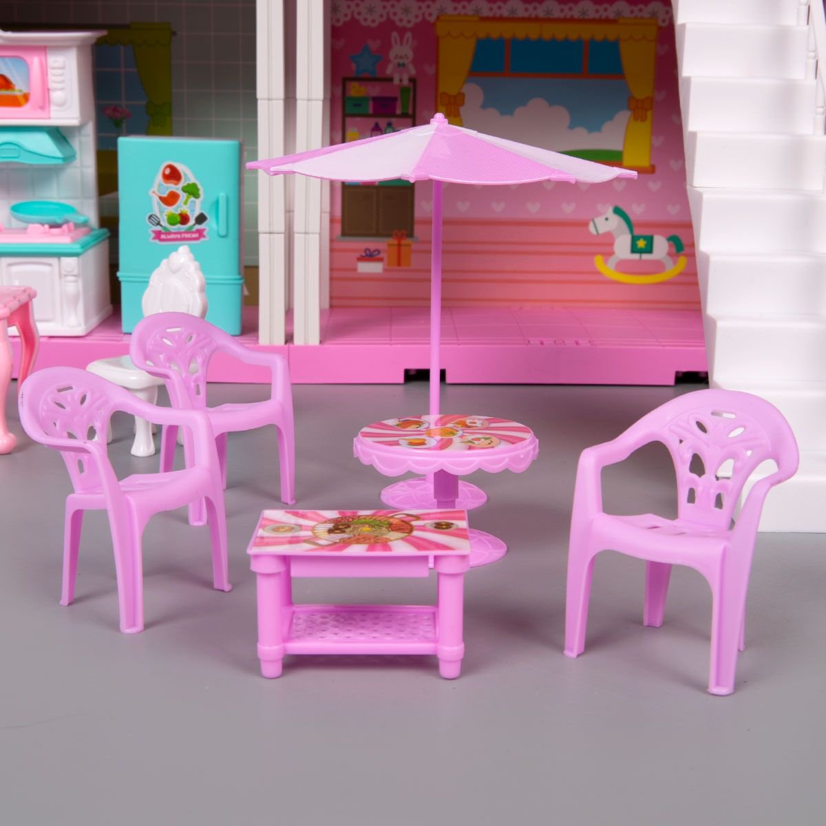 Игровой набор DIY Вилла с куклами 668-51A купить,NaN