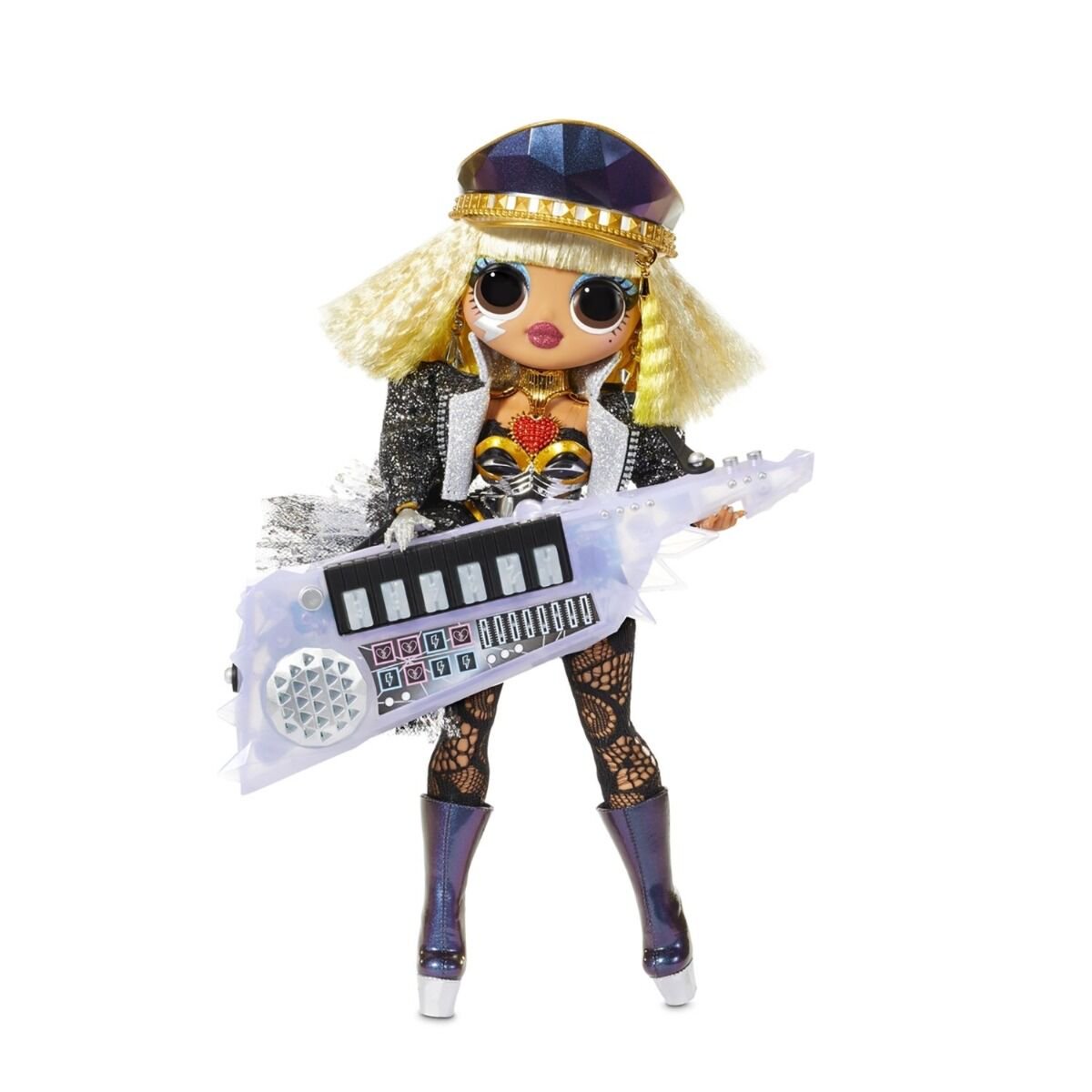 Кукла L.O.L. Surprise OMG Remix Rock-Fame Queen and Keytar 577607 25см купить,NaN