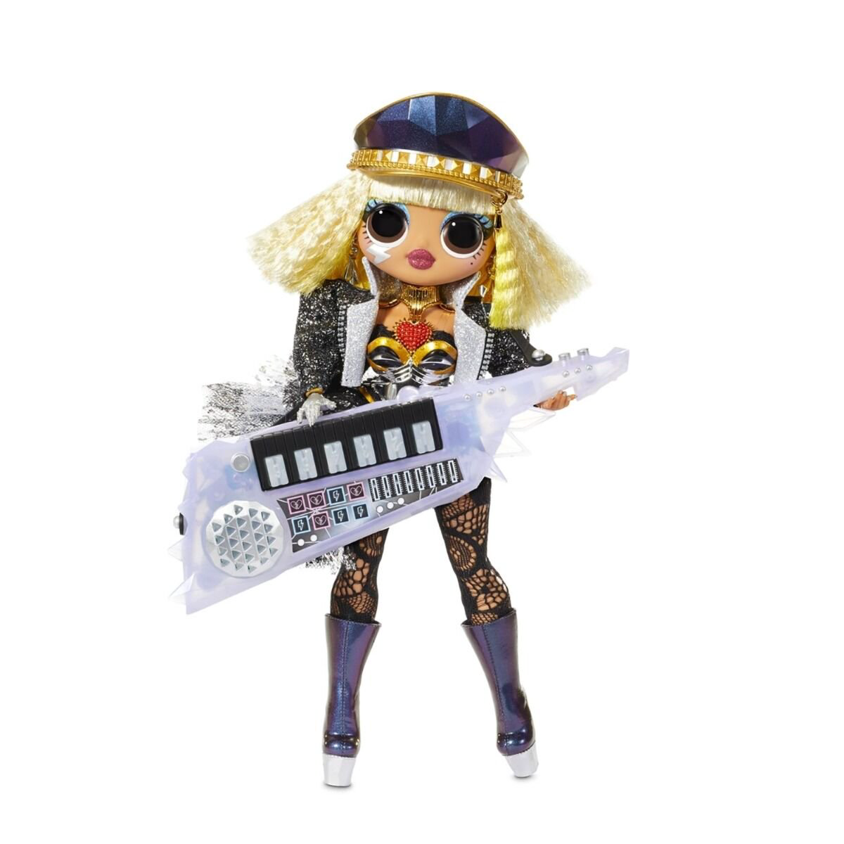 Кукла L.O.L. Surprise OMG Remix Rock-Fame Queen and Keytar 577607 25см купить,NaN