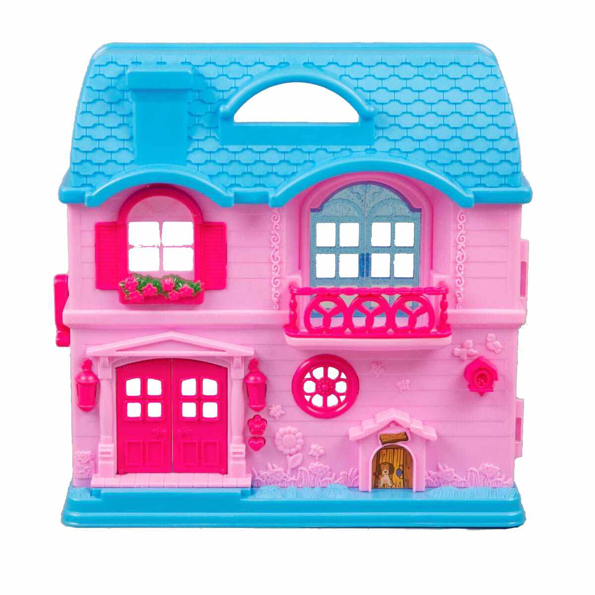 Игровой набор Barmila Домик для мини-куклы с 3 куклами 60221C купить,NaN