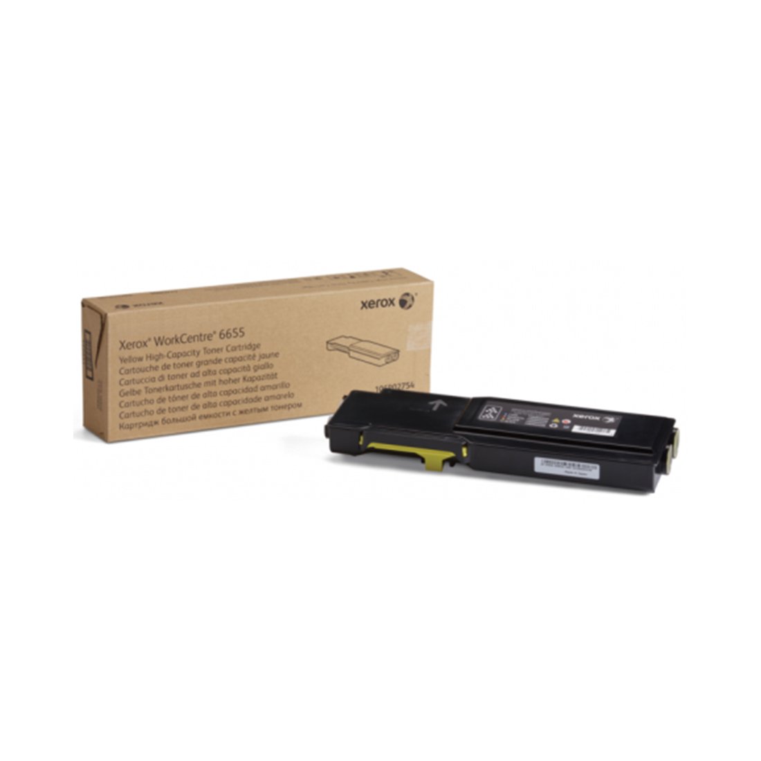 Тонер-картридж Xerox 106R02754 жёлтый