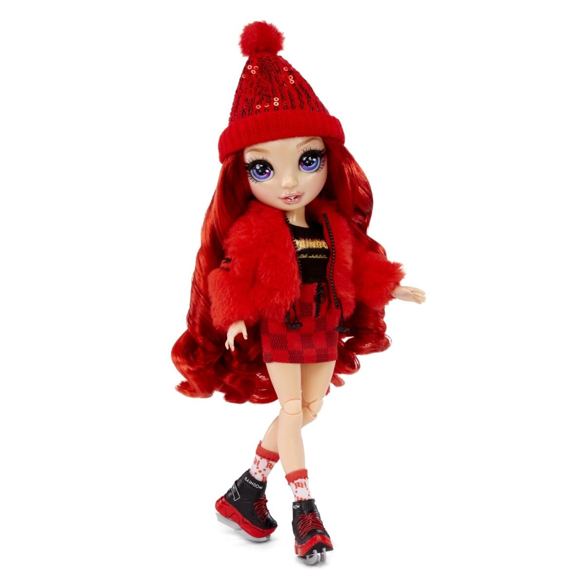 Кукла Rainbow High Winter Break Fashion Doll-Ruby Anderson Red 26см  купить,NaN