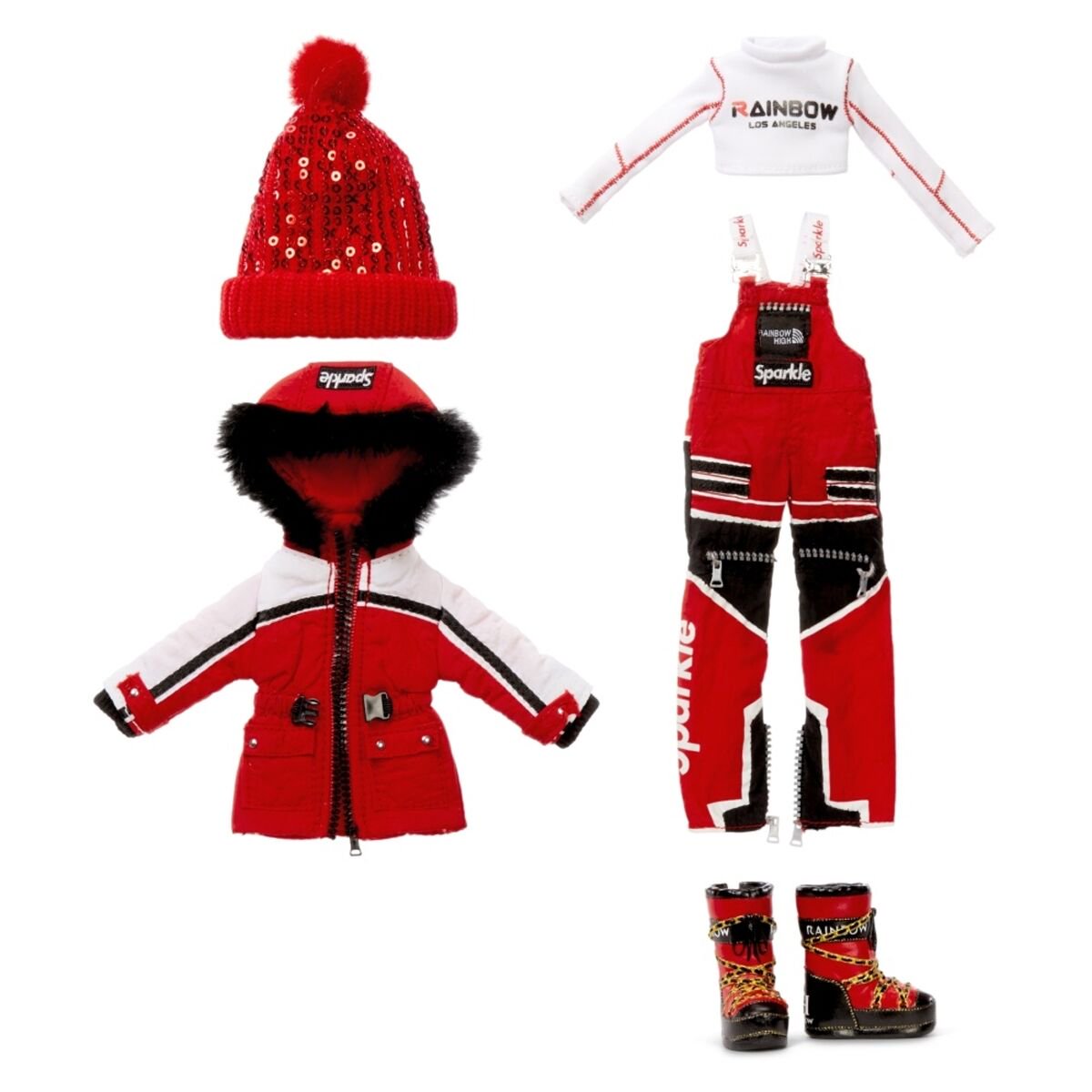 Кукла Rainbow High Winter Break Fashion Doll-Ruby Anderson Red 26см  купить,NaN